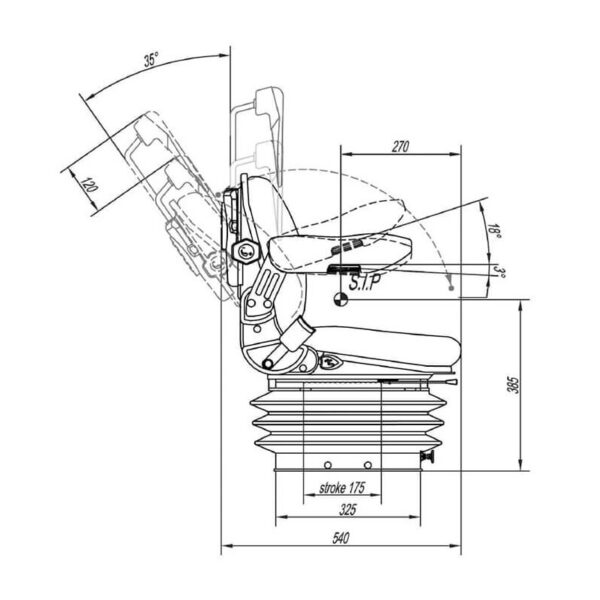 Asiento neumatico 3